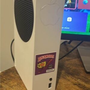 White Gaming Console